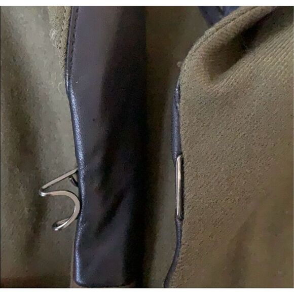 Rag & Bone ‘Lorimer’ Wool Blend Blazer Jacket in Moss Green & Black Size 8 - Picture 8 of 13